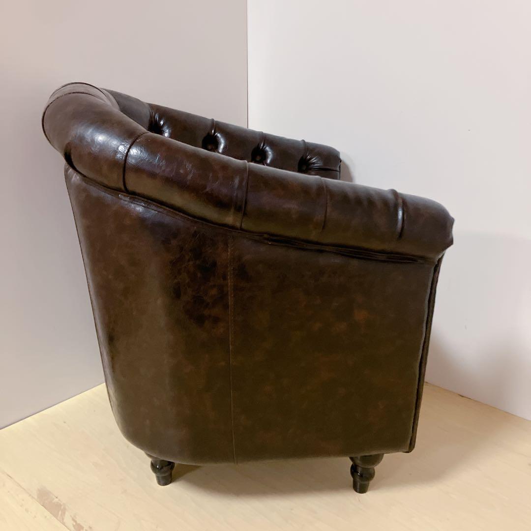 VINCENT ヴィンセント　1人掛け　ソファー　チェア　アンティーク調　PU