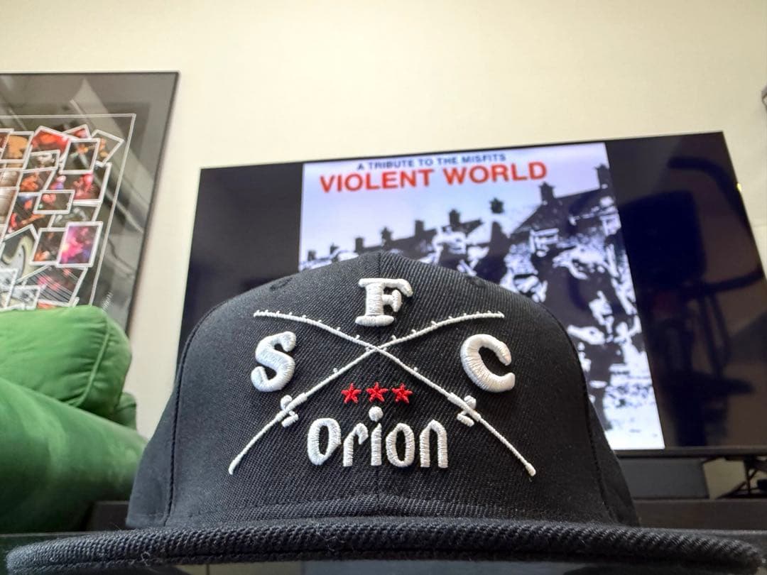 IRIE FISHING CLUB × オリオンOrion キャップ　ブラック