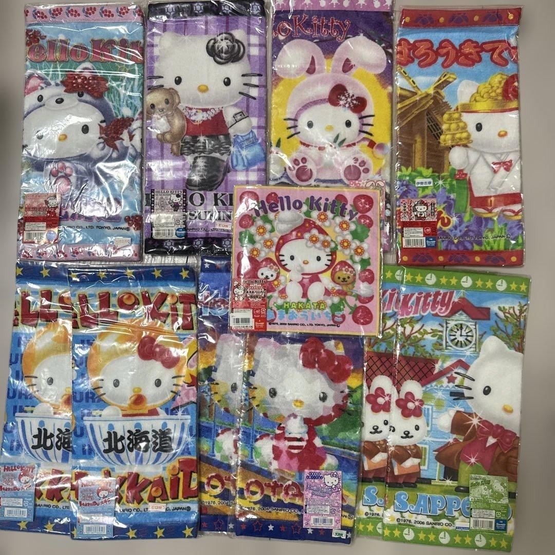 希少！ご当地キティー☆北海道編と伊勢志摩と福岡限定あまおういちご（小）