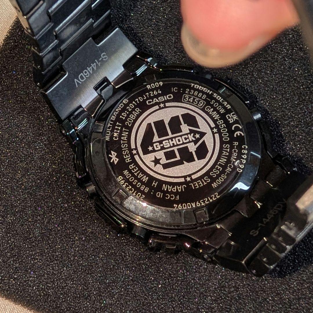 T*o様 カシオ【極美品】GMW-B5000EH-1JR 40周年記念