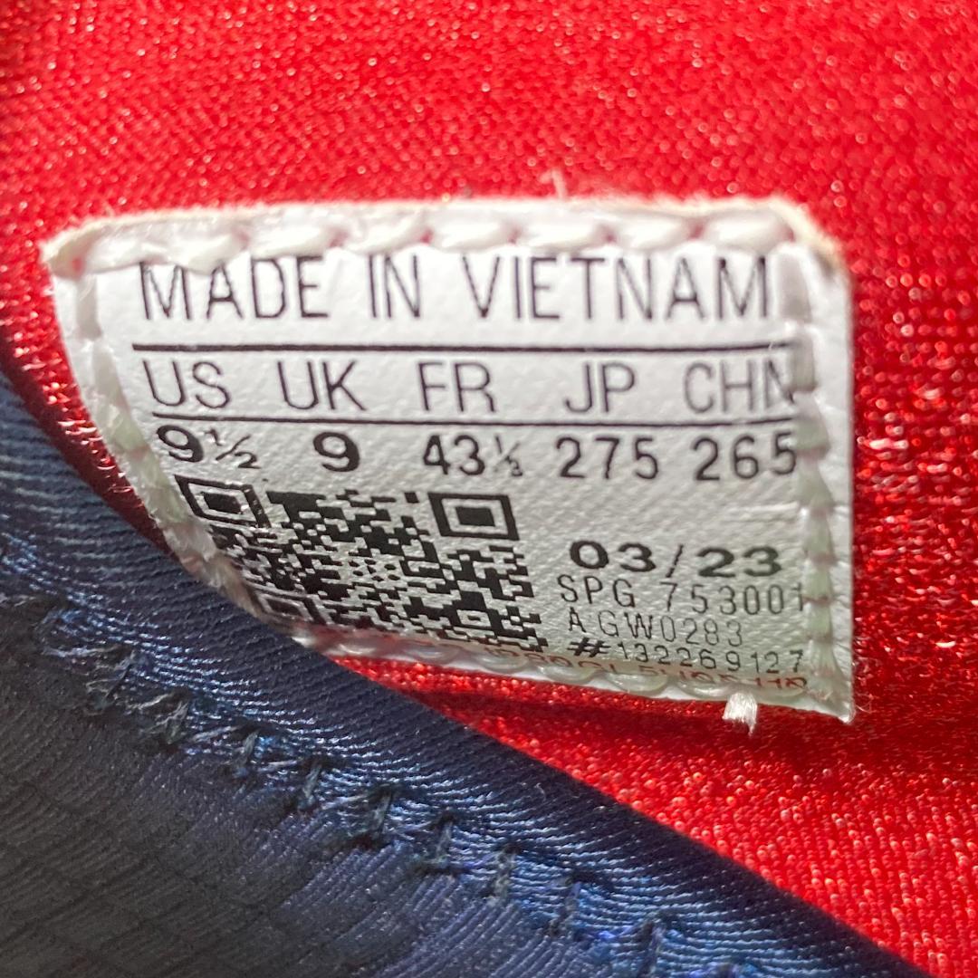 【ばしたか様】アディダス アフターバーナー8ターフ 27.5㎝ 紺/赤