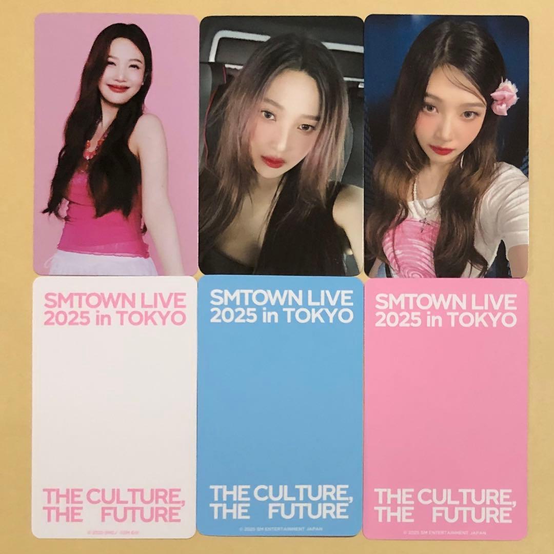 SMTOWN 東京 RedVelvet ジョイ JOY 特典 トレカ 3枚セット