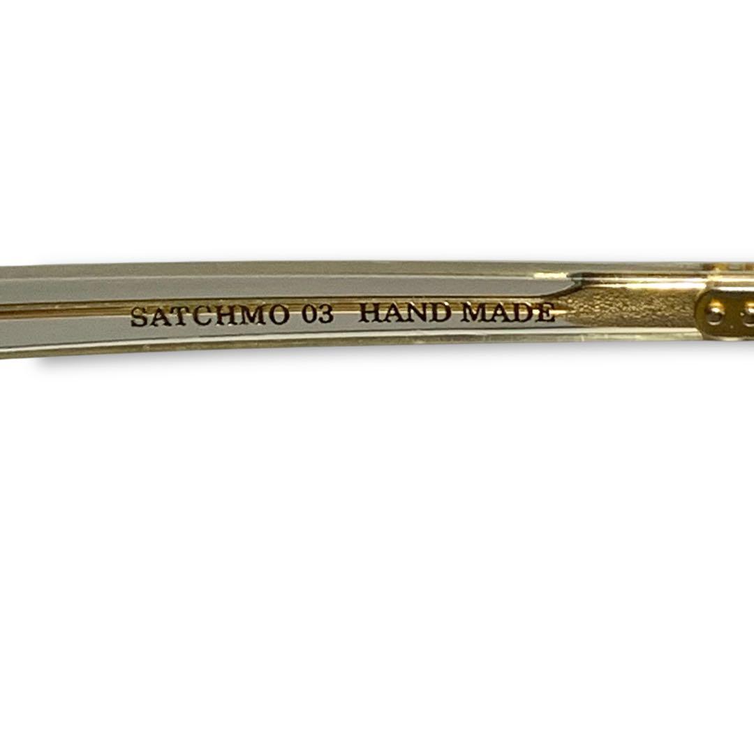 美品　A.D.S.R サングラス SATCHMO サッチモ　03 ゴールド　金具