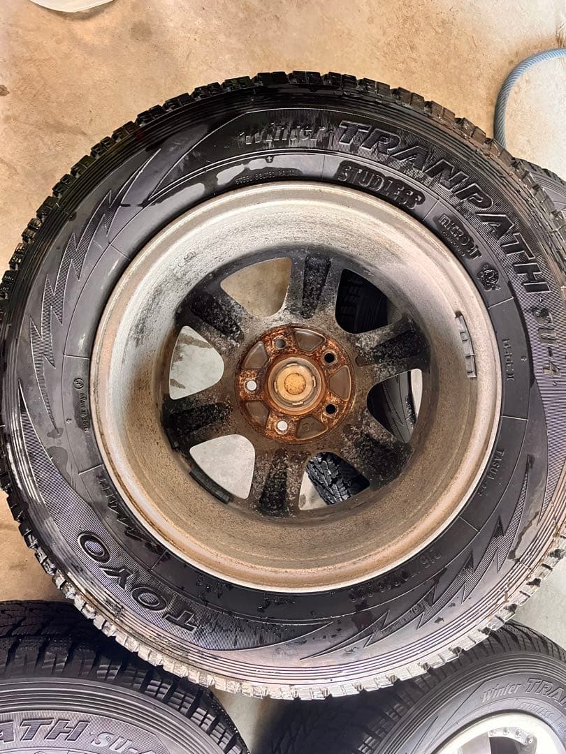 【h.o0328】トーヨー　トランパス　スタッドレス　215/70R16