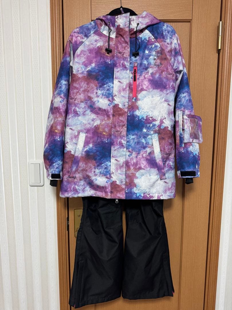 sykACT VERSION スノボウェア 上下セット レディース M