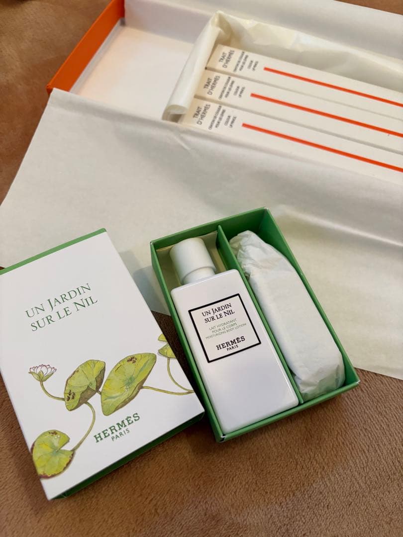 新品未使用 エルメス ナイルの庭＆乳液 トレ ドゥ リップペンシル3本セット