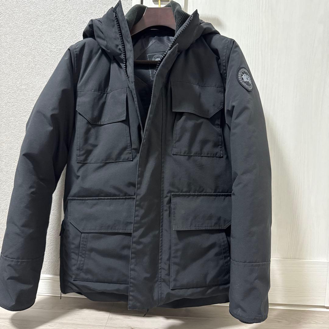   ブラックダウンジャケット QC-036343