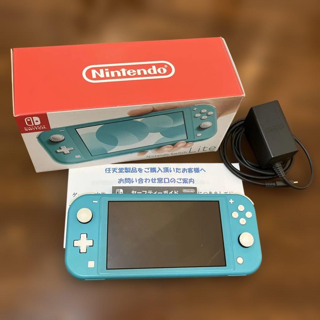 Nintendo Switch Lite ターコイズ 本体・充電器セット