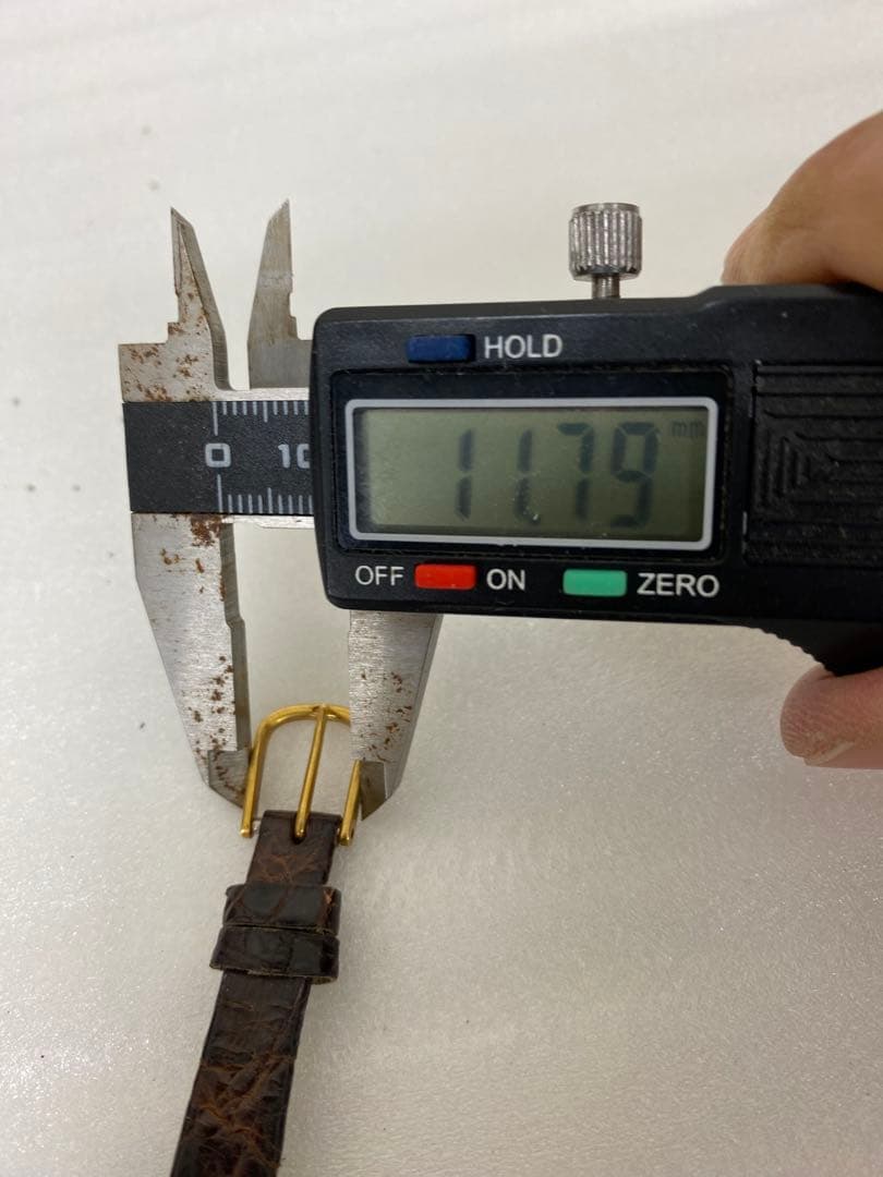 3-2253 SEIKO クォーツ18K 4130-6010レディース腕時計