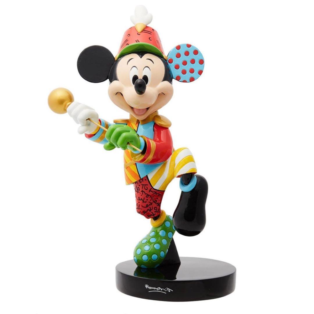 ミッキー バンドリーダー フィギュア ディズニー ブリット 箱付き Britto