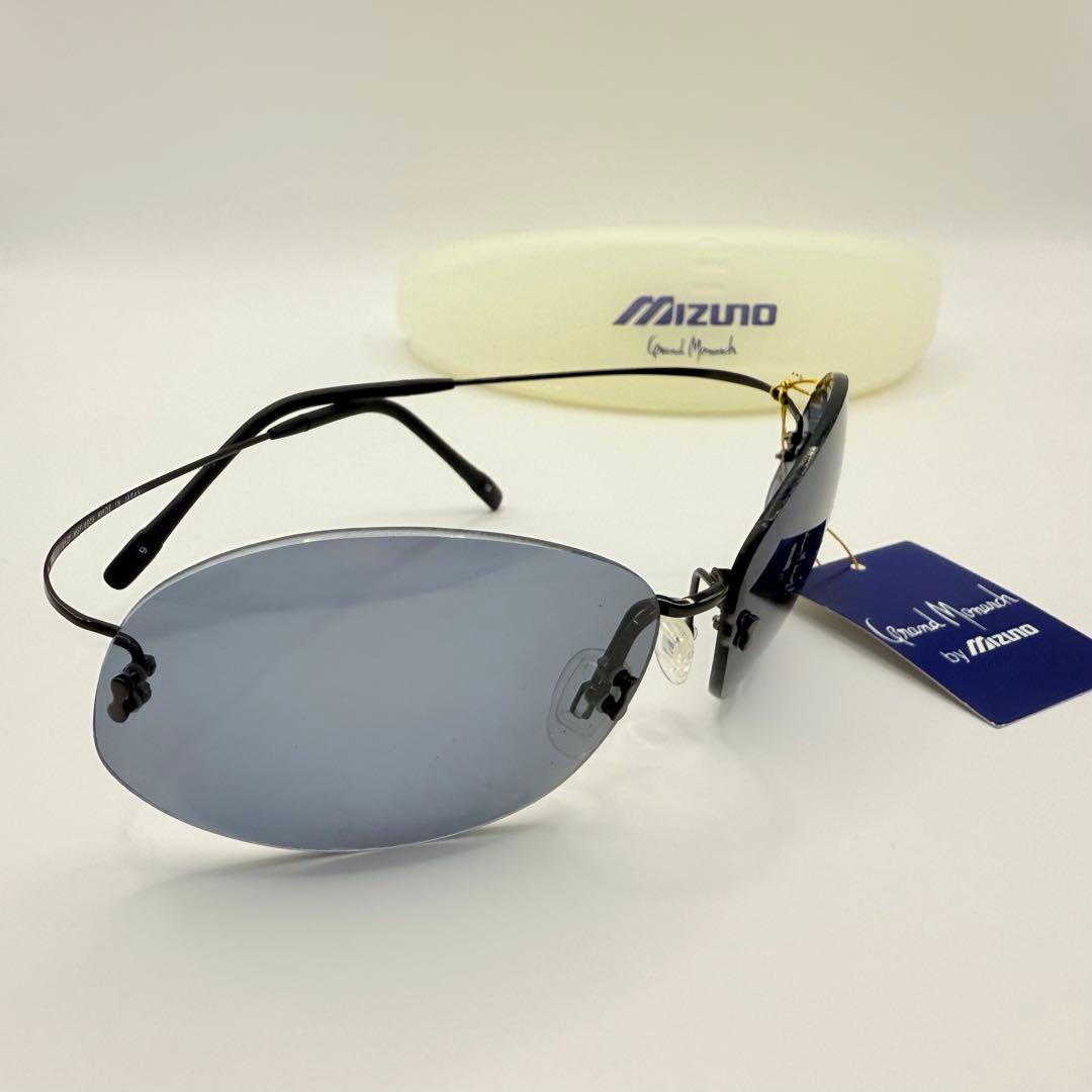 MIZUNO グランドモナーク サングラス グレー系レンズ 61◻︎ 日本製