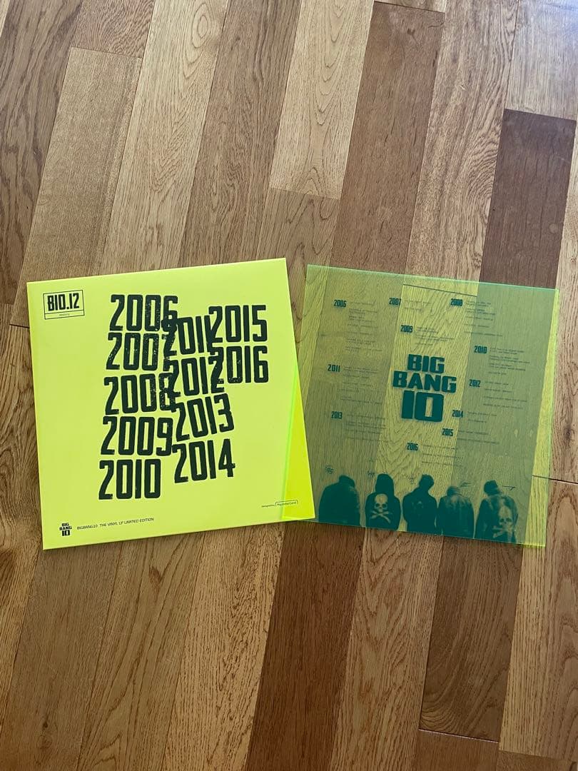 BIGBANG LPレコード 限定盤