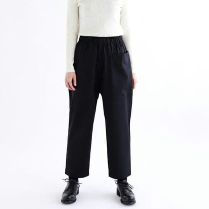 美品◆SOFIE D'HOORE ソフィードール　ウール イージーパンツ 片ポケ