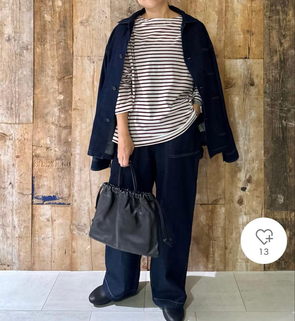 新品　かぐれ　今季　デニムカバーオール　デニムジャケット　Gジャン　2025