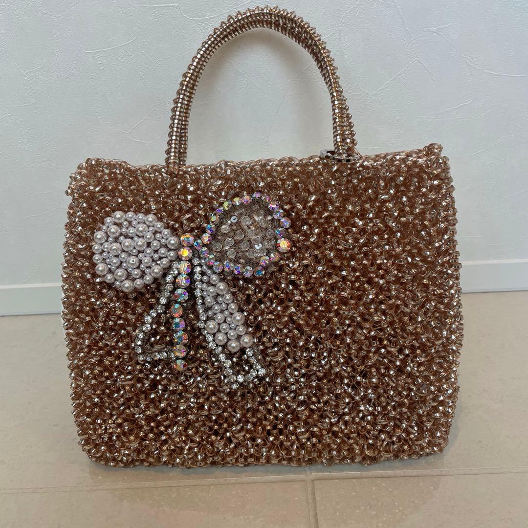 アンテプリマ　スタンダードワイヤーバック　ピンクシルバー