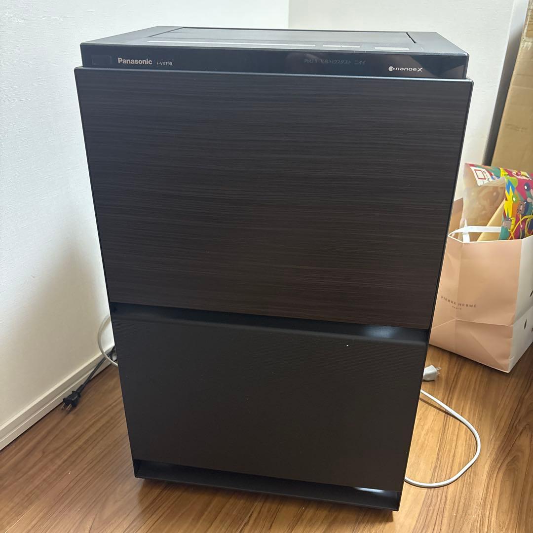 Panasonic F-VXT90 加湿空気清浄機 黒　完動品