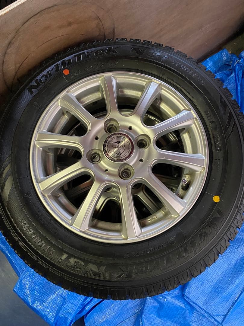 M*D様 145/80R13 スタッドレスタイヤ ホイール付き