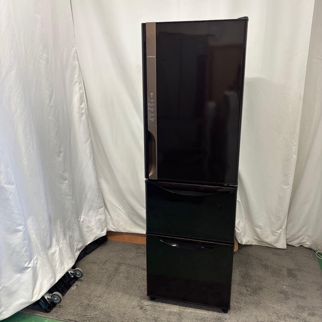838❤️　冷蔵庫　日立　300-400ℓ　スリム　安い　右開き　中古　設置無料