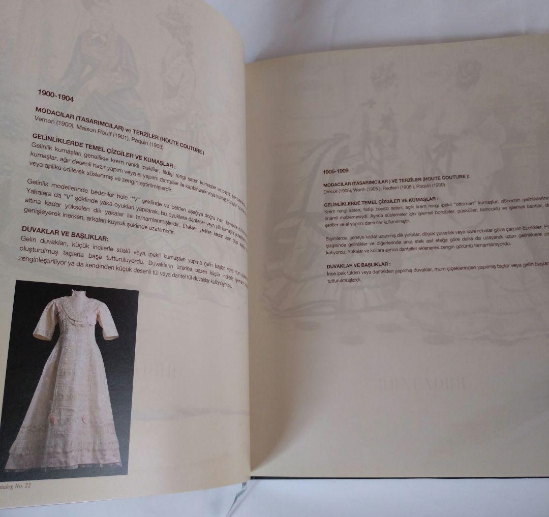 【トルコ語】トルコ　ブルサの花嫁衣装　民族衣装