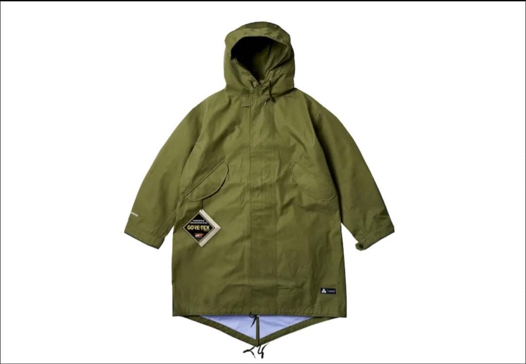 palace nanamica gore-tex モッズコート