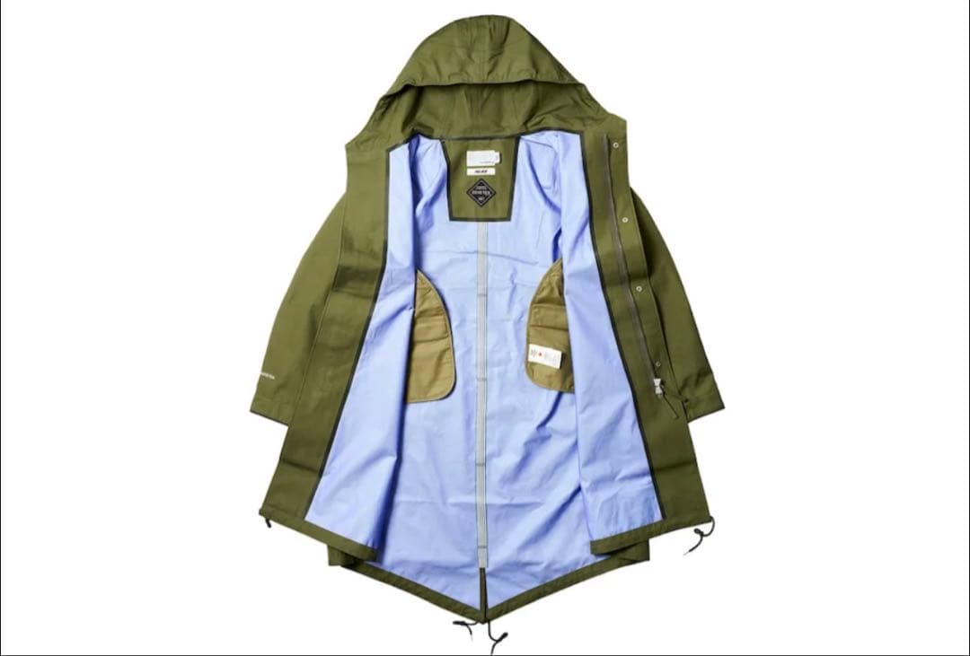 palace nanamica gore-tex モッズコート