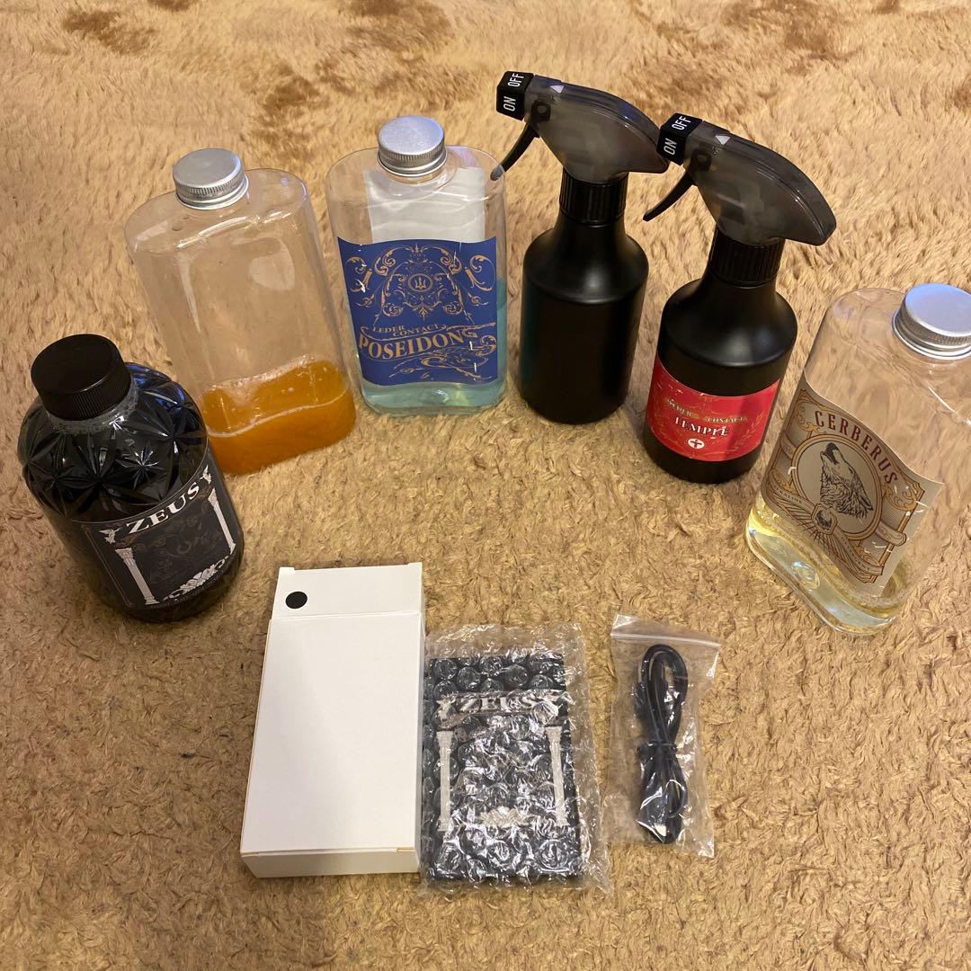 レダーコンタクト　ZEUS、ハーデス、ポセイドン、ヨハネ、テンプル、ケルベロス