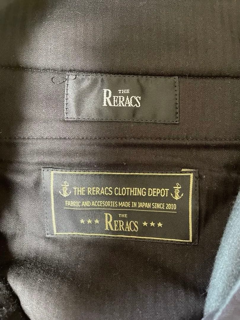 the reracs ウール　ワイドスラックス