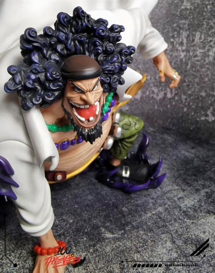 ONE PIECE ワンピース 黒ひげ·ティチ フィギュア ガレージキット