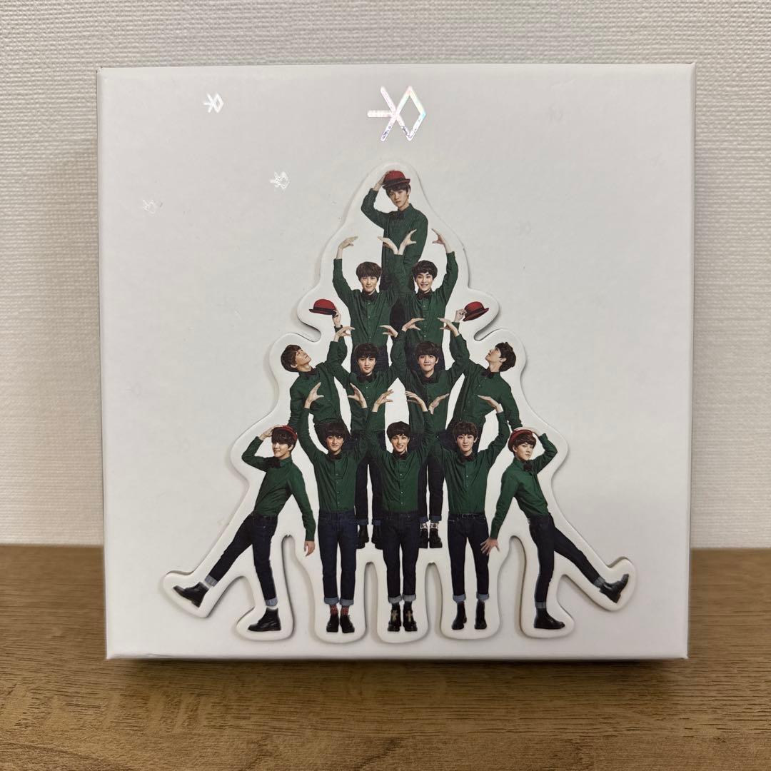 EXO Miracles in December アルバム　韓国版　トレカ付き