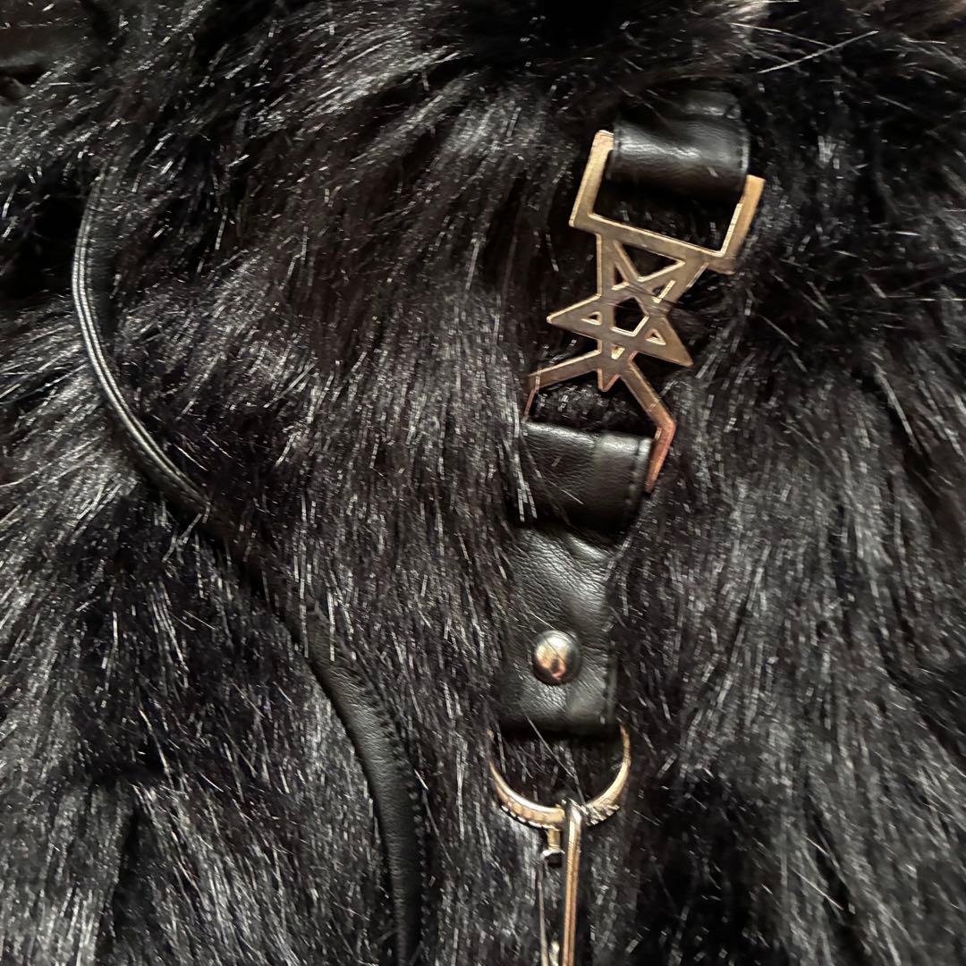 ジャケット・アウター KILLSTAR Night Creature Faux-Fur Jacket