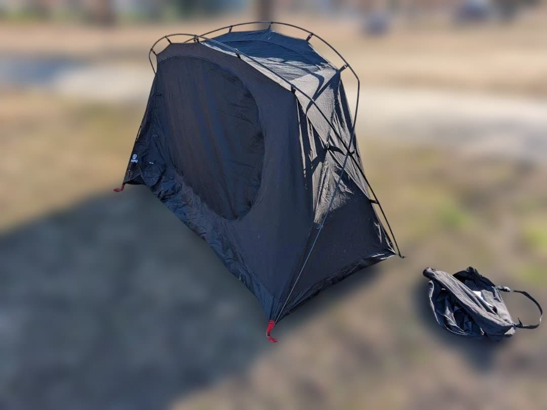 GOGlamping SKYEYE自立式テント TC ＋専用フライシート(黒)