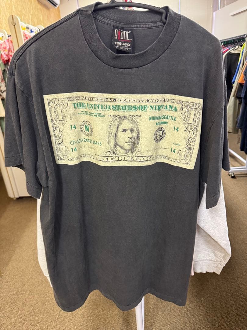 ニルヴァーナ Tシャツ XL ダークグレー