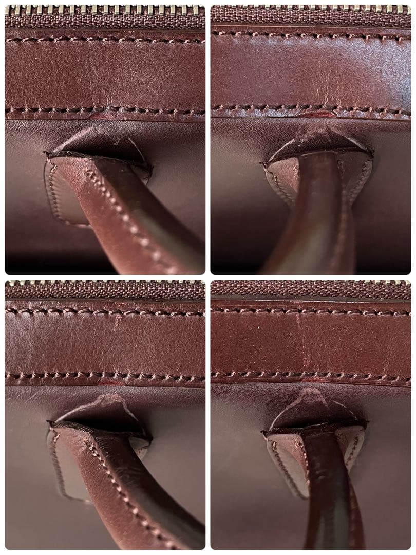 【美品】ソメスサドル　伊勢丹メンズコラボ　レザー　ブリーフケース　A4収納可能