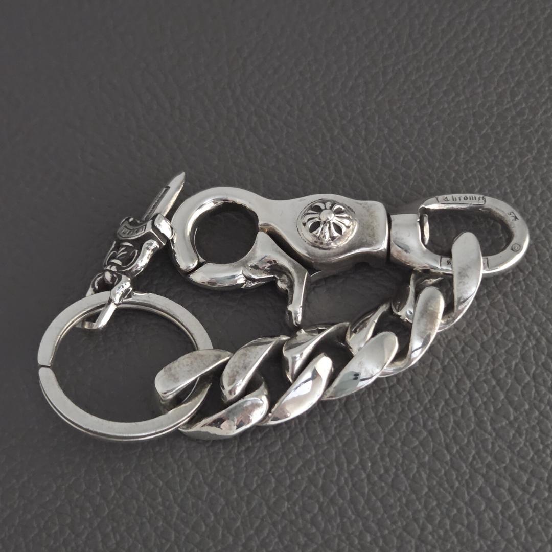 CHROME HEARTS クリップ スウィベル クラシック 5リンク チェーン