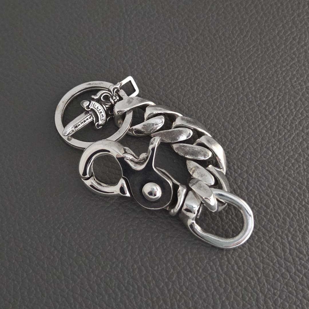 CHROME HEARTS クリップ スウィベル クラシック 5リンク チェーン