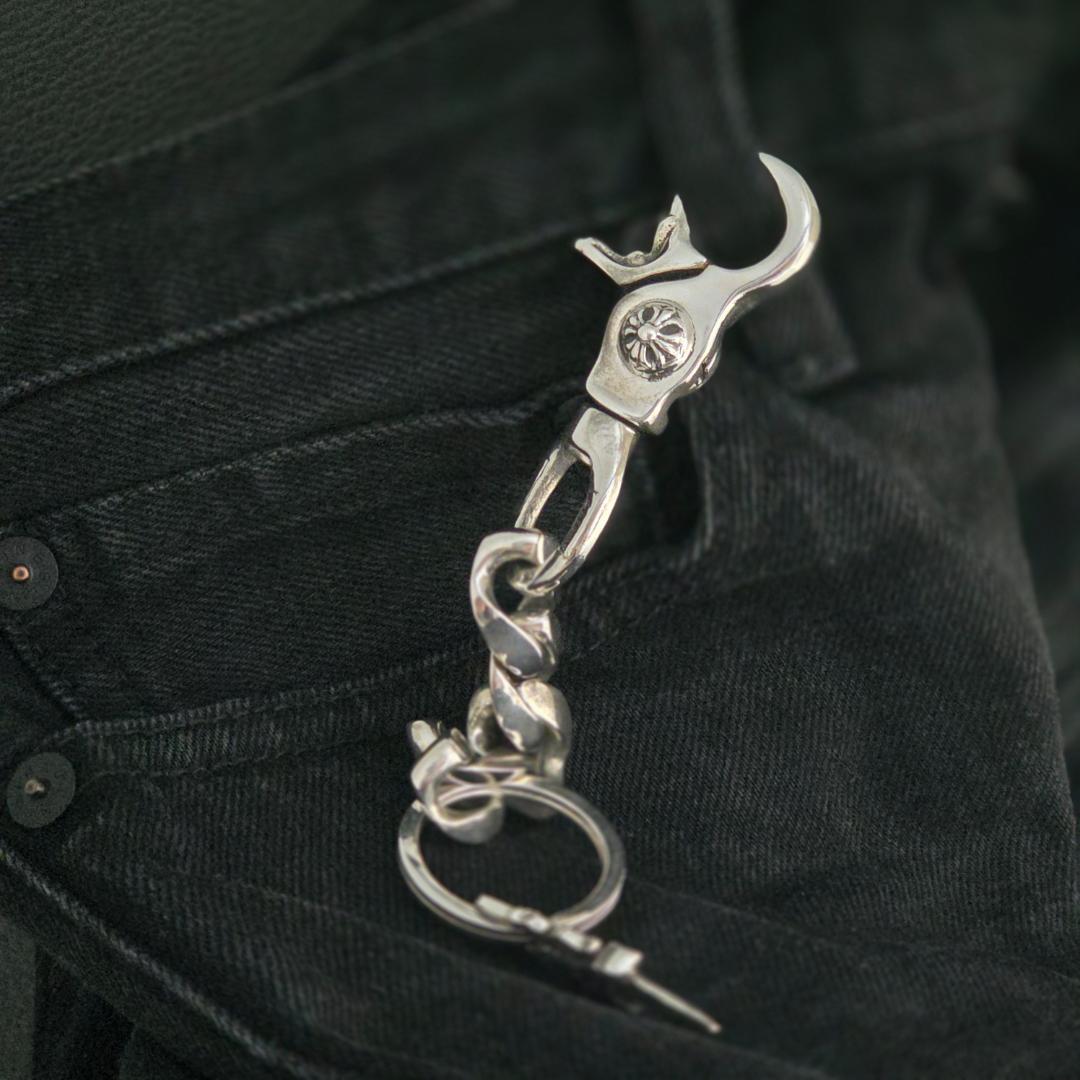 CHROME HEARTS クリップ スウィベル クラシック 5リンク チェーン