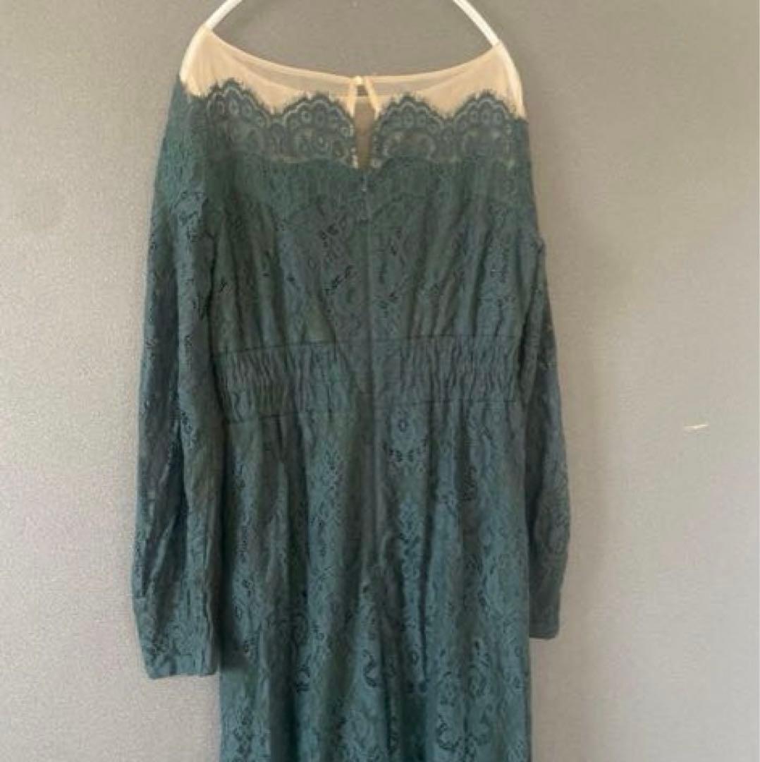 未使用★Ameri★OFF SHOULDER LACE LIKE ROMPERS