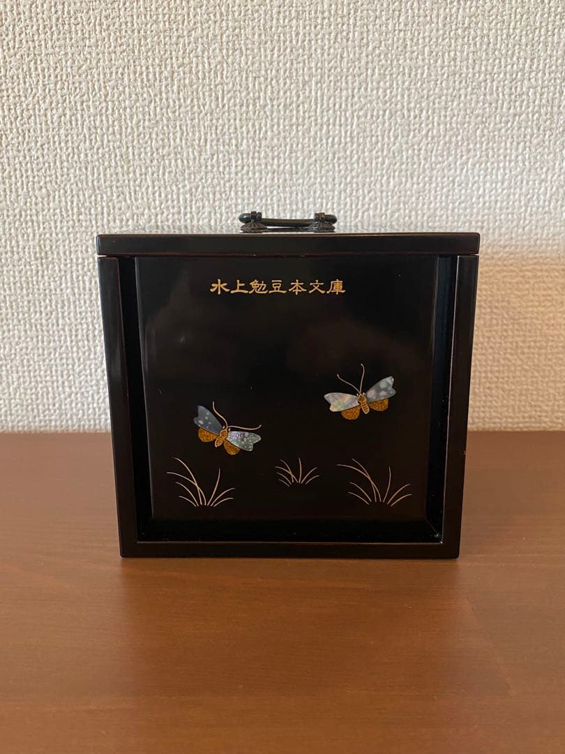 【限定300部】水上勉　豆本文庫　全5冊揃　未来工房　漆　螺鈿