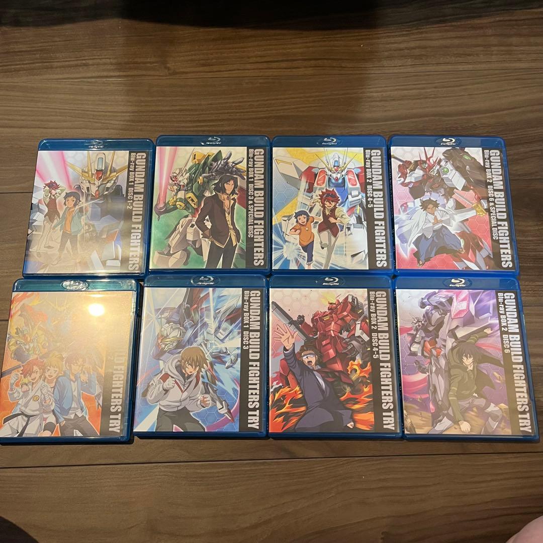 ガンダム ビルドファイターズシリーズ blu-ray セット