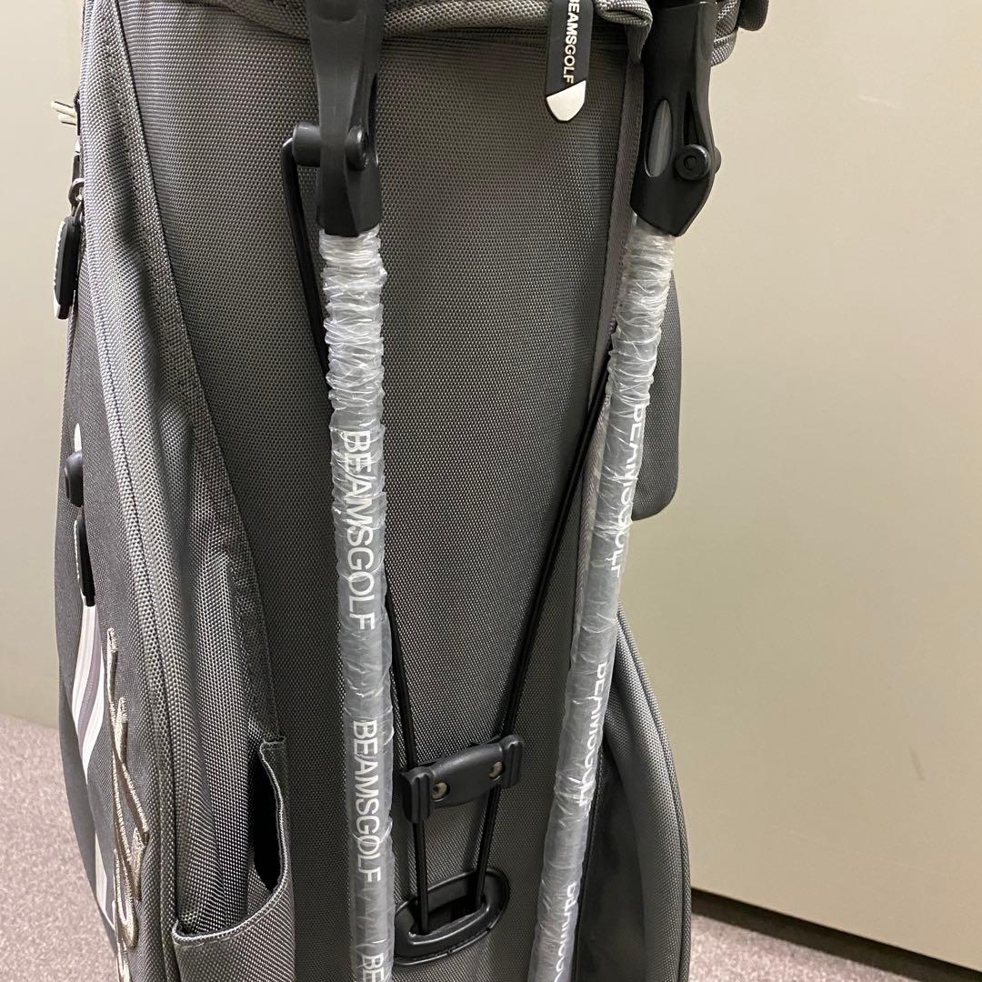 BEAMS GOLF スタンドキャディバッグ 4 グレー