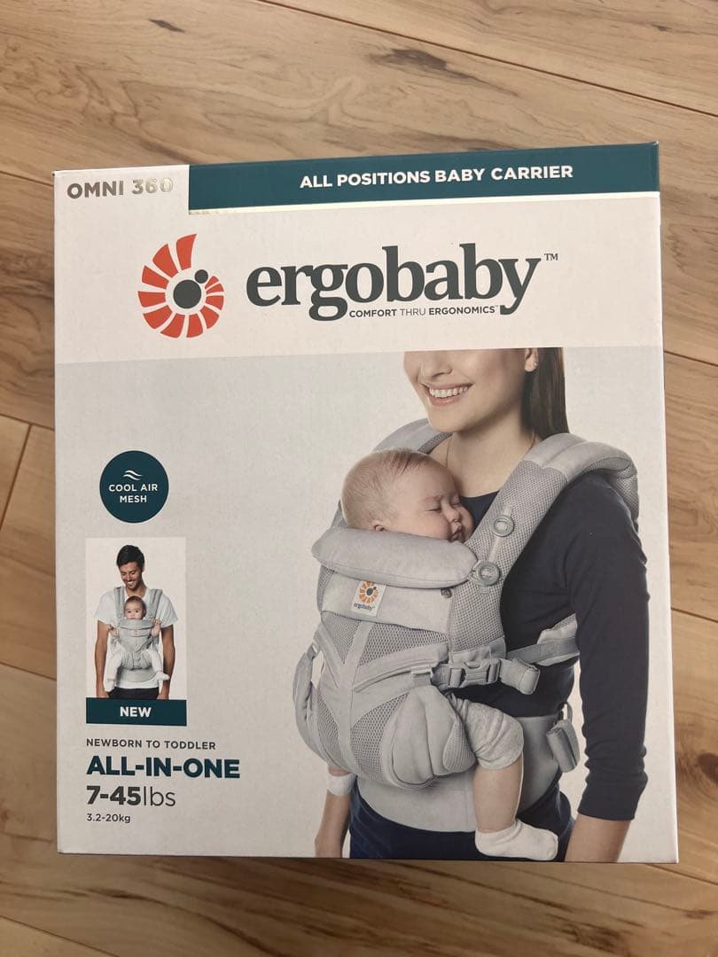 新品 ergobaby OMNI 360 抱っこひも　クールエアーメッシュ
