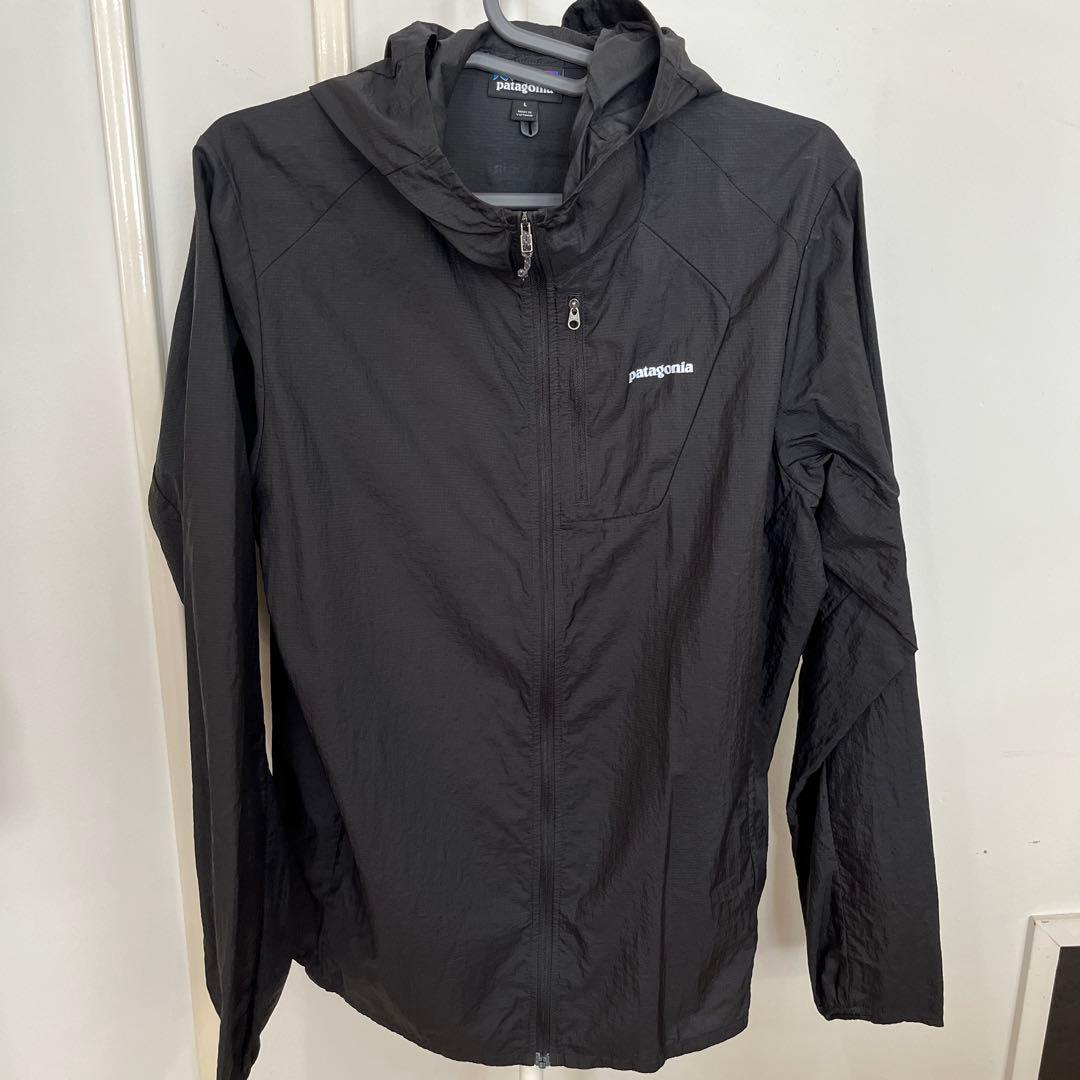 patagonia フーディニジャケット L 黒