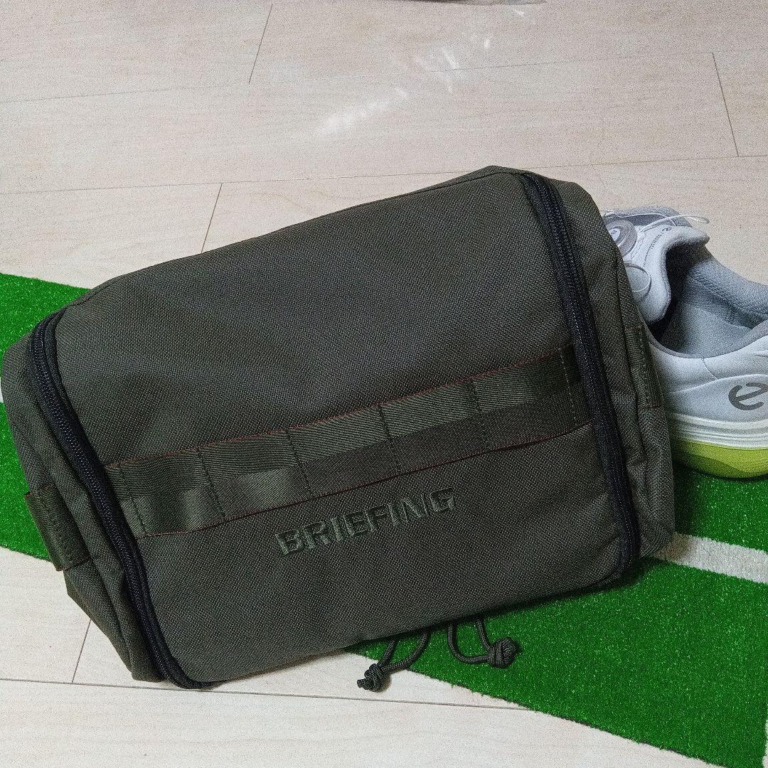 ブリーフィングゴルフ　新品未使用　ゴルフシューズケース　レンジャーグリーン
