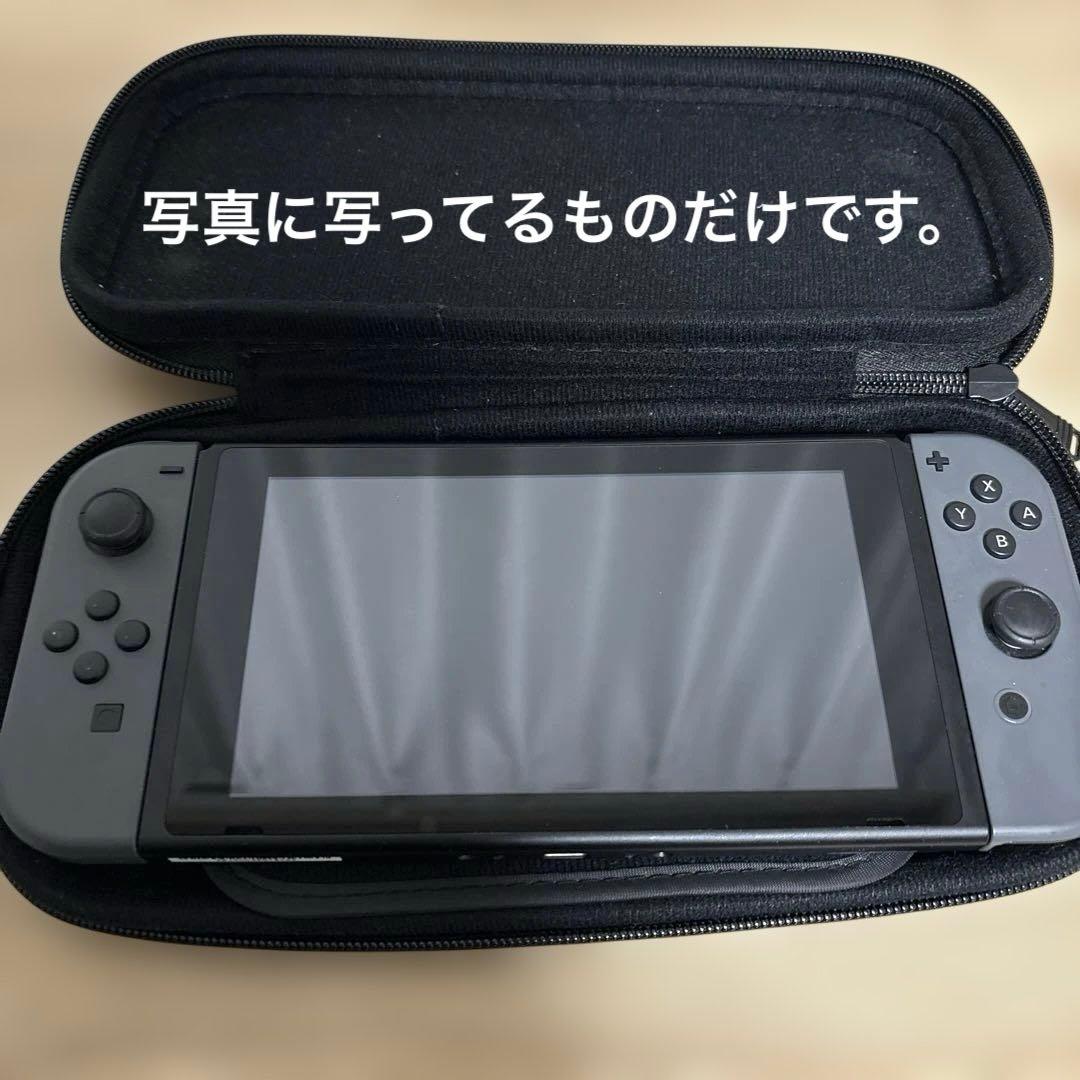 Nintendo Switch グレー 本体 とケース