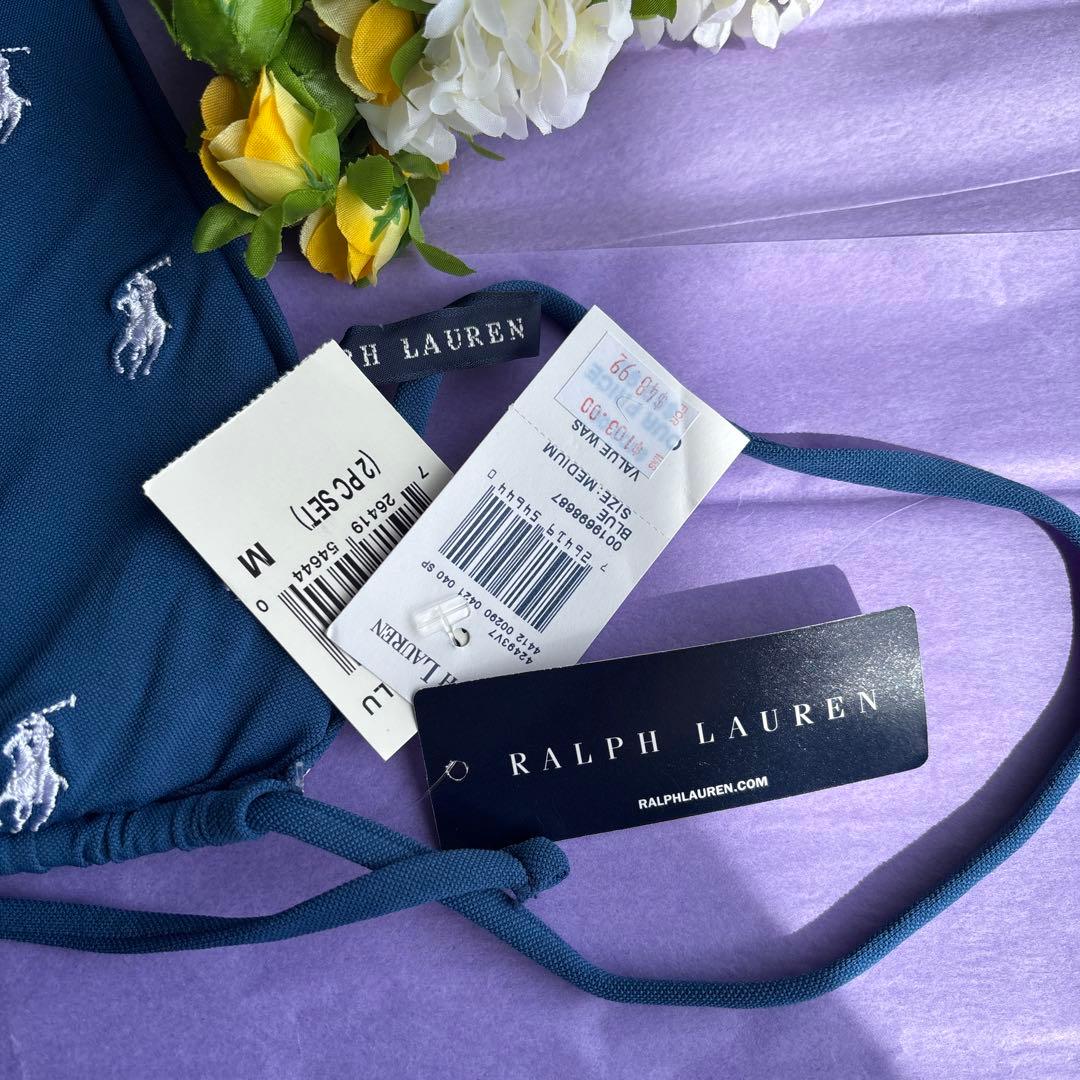 K*e様 Ralph Lauren ネイビー セパレート水着 Mサイズ　新品　未