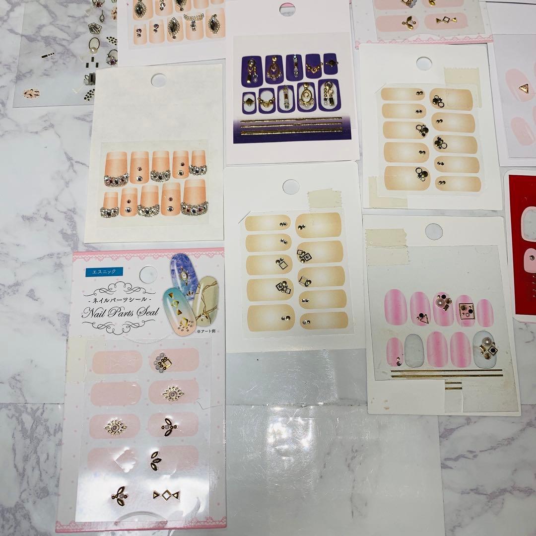 ネイルシール まとめ売り 64枚
