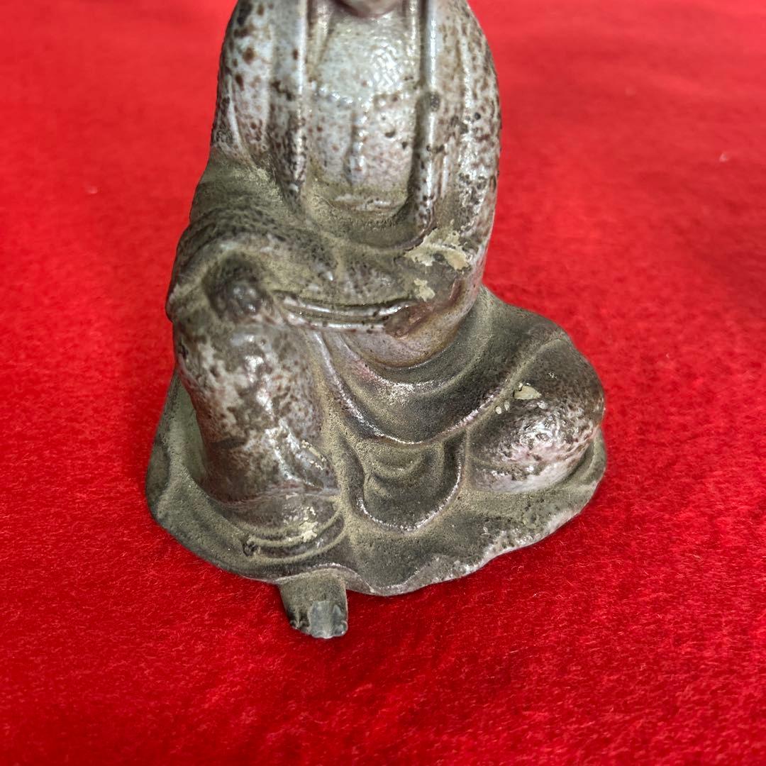 備前焼 名工　難波好陽 仏像　香炉❓貴重