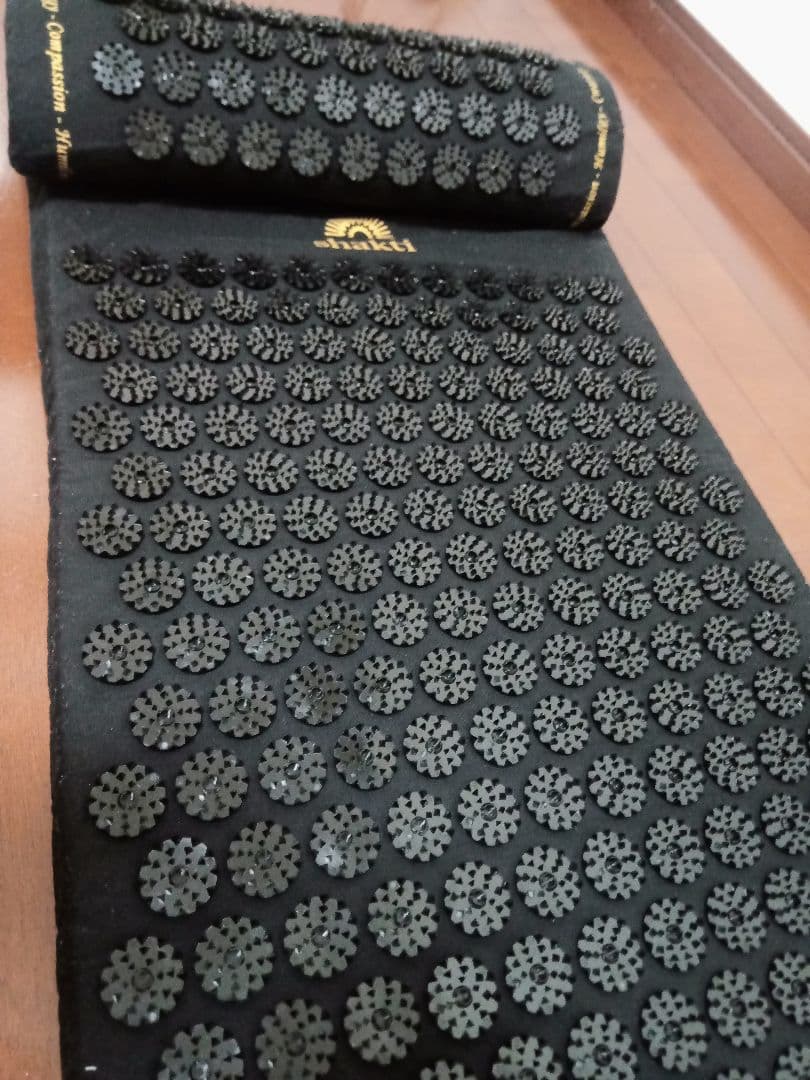 【正規品】シャクティマット&ピロー ブラック　オリジナル