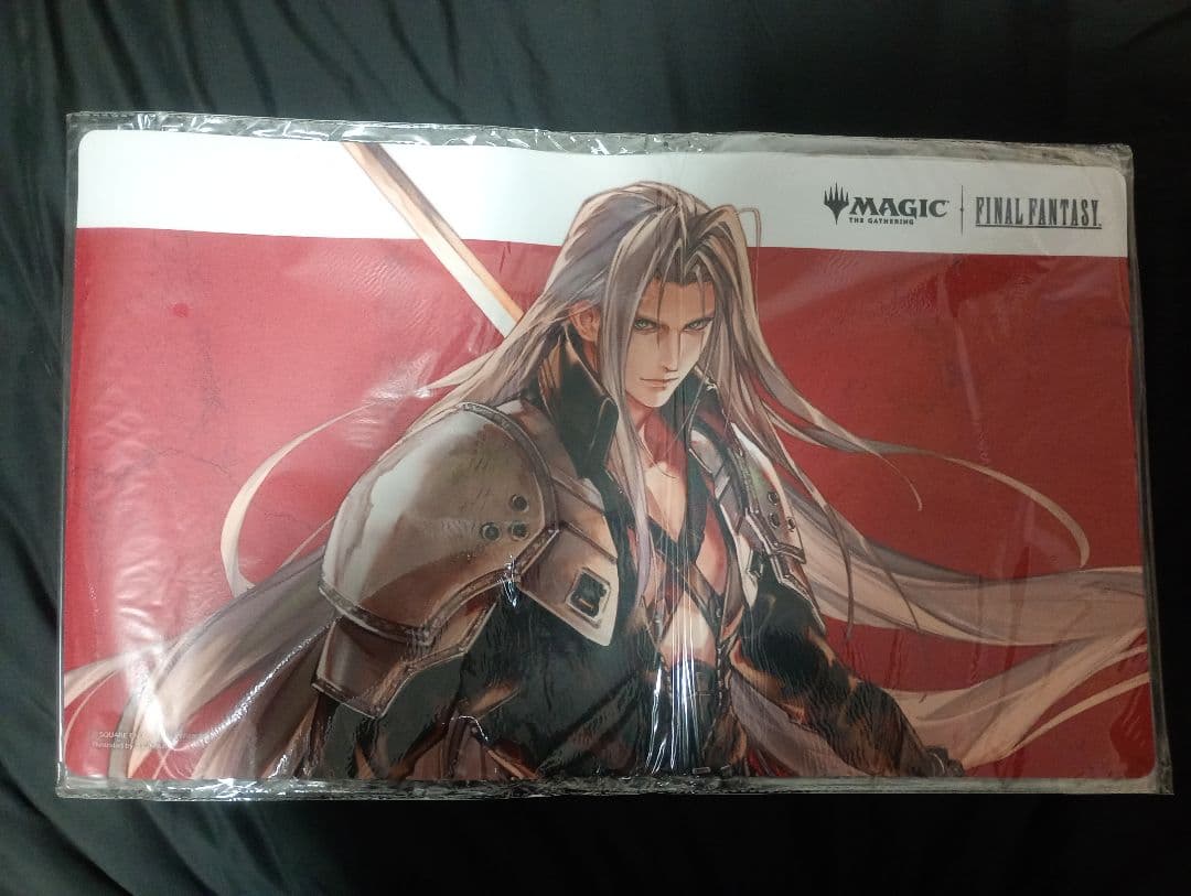FF　MTG　クラウド　ユウナ　セフィロス　プレイマット　3枚セット