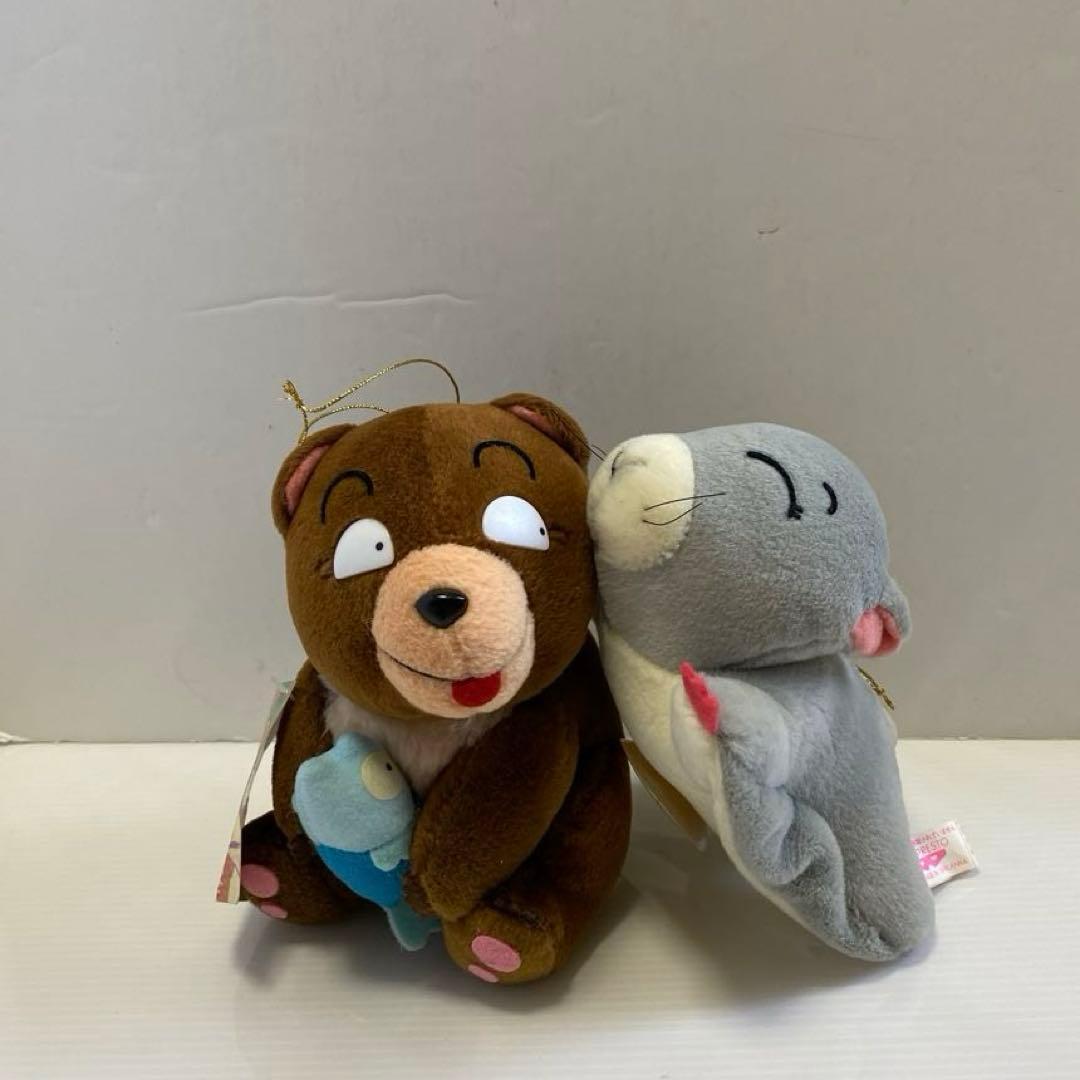 かってにシロクマ　ぬいぐるみ　2点セット　1993年製　レア